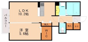 アリス御島崎弐番館の物件間取画像